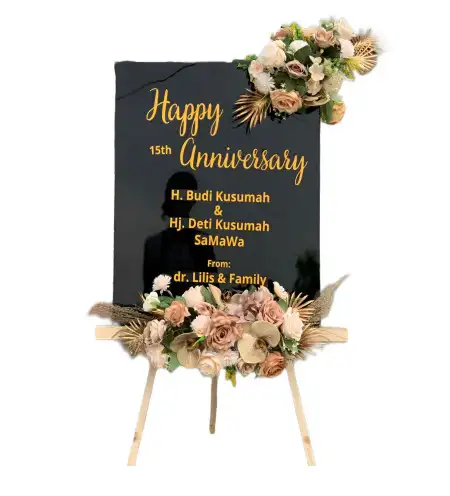 Papan Bunga Akrilik Purirano